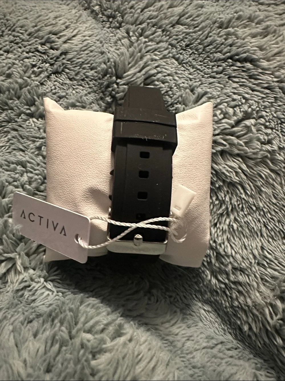 Ativa Black Digital Sports Watch with Rectangular Display